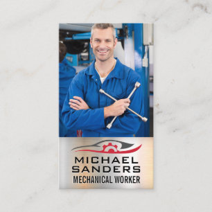Mechanisch gereedschap   Autoreparatie Visitekaartje