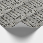 Mechanisch gereedschap cadeaupapier (Hoek)