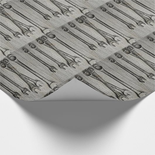 Mechanisch gereedschap cadeaupapier (Hoek)