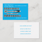 Mechanisch gereedschap voor Visitekaartje (Voorkant / Achterkant)