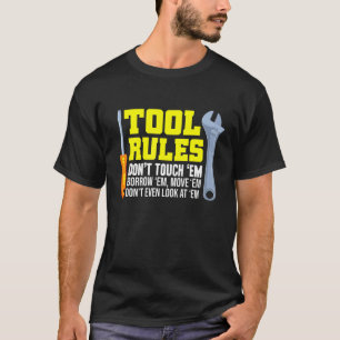 Mechanisch - Gereedschapsregels kunnen morgen niet T-shirt