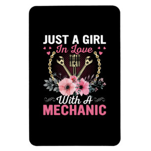 Mechanisch gewoon een meisje in liefde met een mec magneet