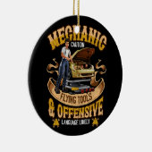 Mechanisch handgereedschap voor het vliegen met ha keramisch ornament (Rechts)