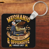 Mechanisch handgereedschap voor het vliegen met ha sleutelhanger (Achterkant)