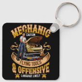 Mechanisch handgereedschap voor het vliegen met ha sleutelhanger (Achterkant)