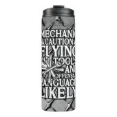 Mechanisch handvaar gereedschap thermosbeker (Voorkant)