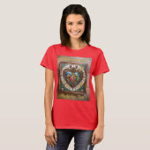 Mechanisch Hart Anatomische Steampunk Serie T-shirt (Voorkant volledig)