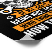 Mechanisch het moeilijkste deel Idiots Vliegtuig Poster (Hoek)