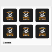 Mechanisch ik heb goede tools vierkante sticker (Vel)