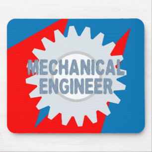 Mechanisch Ingenieur Kleurenblok Muismat