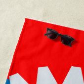 Mechanisch Ingenieur Kleurenblok Strandlaken (In situ)