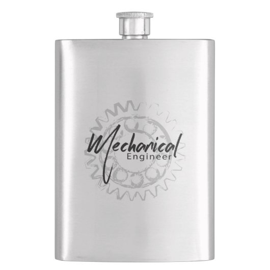 Mechanisch Ingenieur Tandwiel Schets Flacon (Voorkant)