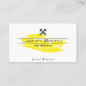 Mechanisch | Ingenieur | Zuigers Visitekaartje (Voorkant)