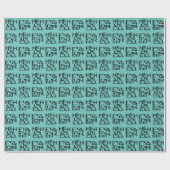 Mechanisch ingenieurskarakter cadeaupapier (Vlak)