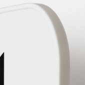 Mechanisch ingenieurskarakter pickleball paddle (Links Detail)