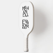 Mechanisch ingenieurskarakter pickleball paddle (Links)