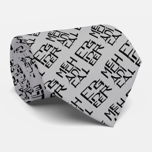 Mechanisch ingenieurskarakter stropdas (Opgerold)