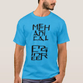Mechanisch ingenieurskarakter t-shirt (Voorkant)