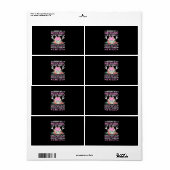 Mechanisch is mijn leven etiket (Full Sheet)