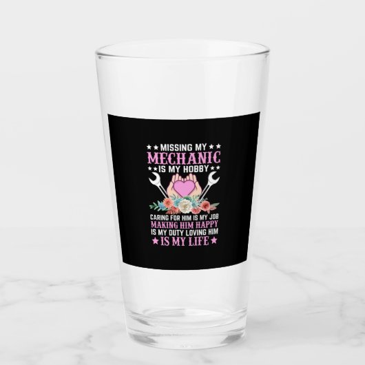 Mechanisch is mijn leven glas (Voorkant)