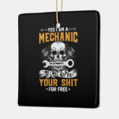 Mechanisch ja, ik ben een mechanisch keramisch ornament (Links)