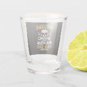 Mechanisch ja, ik ben een mechanisch shot glas (Achterkant)