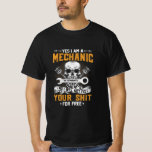 Mechanisch ja, ik ben een mechanisch t-shirt<br><div class="desc">Mechanisch ja,  ik ben een mechanisch</div>