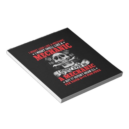 Mechanisch kan ik lijken op een mechanisch notitieblok (Schuin)