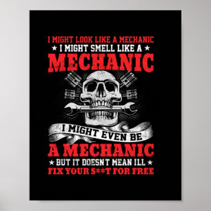 Mechanisch kan ik lijken op een mechanisch poster