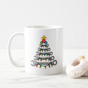 Mechanisch Kerstcadeau Sleutel Boom Vakantie Koffiemok
