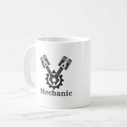 Mechanisch Koffiemok (Voorkant links)