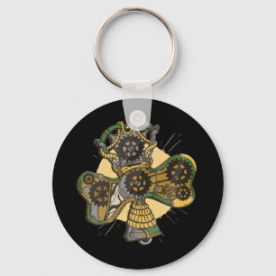 Mechanisch Kruis - Steampunk Stijl Sleutelhanger
