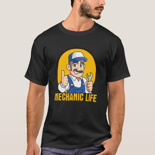 Mechanisch Leven T-shirt (Voorkant)
