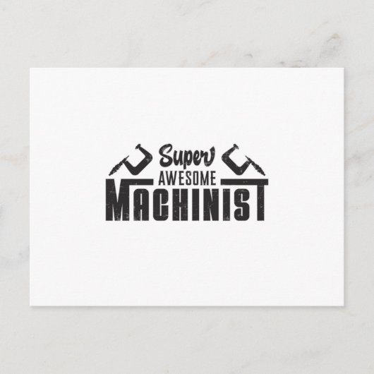 Mechanisch Machinebankwerker CNC Operator Funny Ca Briefkaart (Voorkant)