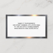 Mechanisch met een moersleutel | Auto-services Visitekaartje (Achterkant)