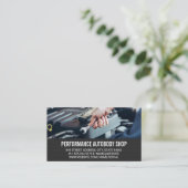 Mechanisch met sleutel visitekaartje (Staand voorkant)