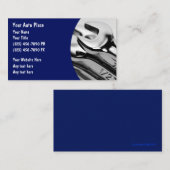 Mechanisch thema voor de automobielindustrie visitekaartje (Voorkant / Achterkant)