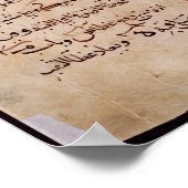 Mechanisch toestel voor het gieten van water poster (Hoek)