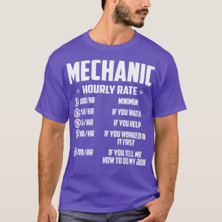 Mechanisch uurtarief Mechanisch T-Shirt