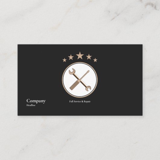 Mechanisch Visitekaartje (Voorkant)