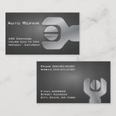 Mechanisch Visitekaartje voor motorvoertuigen (Voorkant / Achterkant)