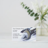 Mechanisch Visitekaartje voor motorvoertuigen (Staand voorkant)