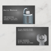 Mechanisch Visitekaartje voor motorvoertuigen (Voorkant / Achterkant)