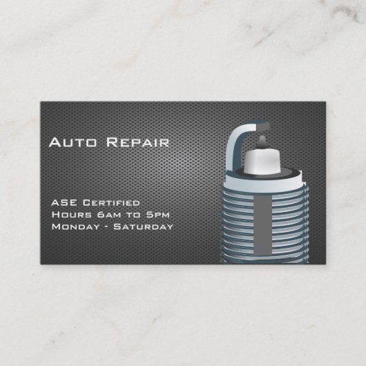 Mechanisch Visitekaartje voor motorvoertuigen (Voorkant)