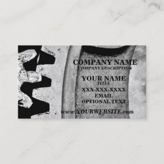 MECHANISCH VISTUIG - Sjabloon voor visitekaartjes