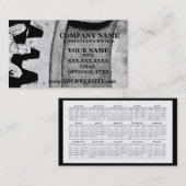 MECHANISCH VISTUIG - Sjabloon voor visitekaartjes (Voorkant / Achterkant)