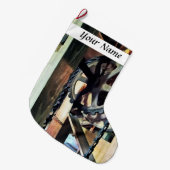 Mechanisch voordeel grote kerstsok (Voorkant (Hangend))