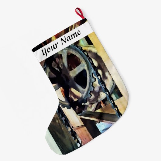 Mechanisch voordeel grote kerstsok (Achterkant (Hangend))