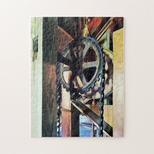 Mechanisch Voordeel Legpuzzel (Verticaal)