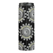 Mechanisch werktuigbouwkundig werktuig thermosbeker (Achterkant)